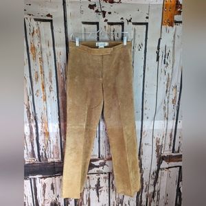d. terrell Vintage Leather suede pants